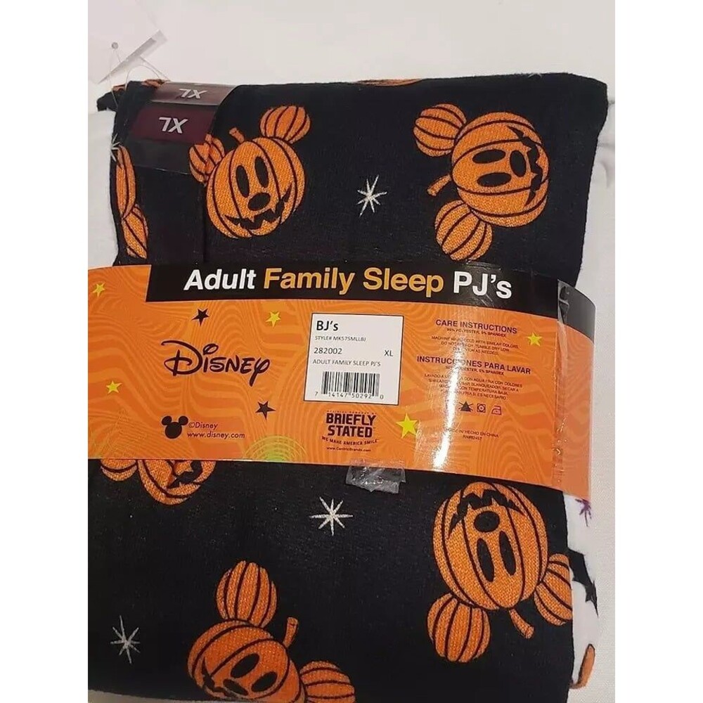 Disney Halloween Pajamas - Mickey Mouse - Family - Adult Size XL - NEW - Picture 5 of 8
